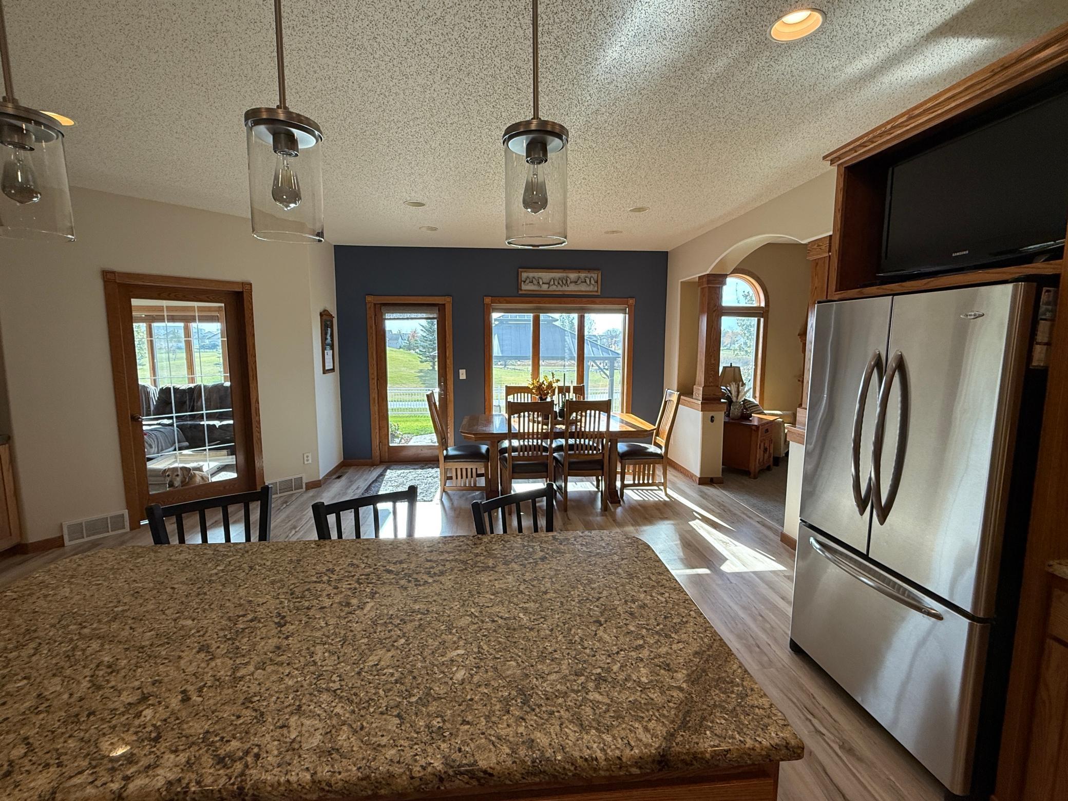 Kitchen to patio