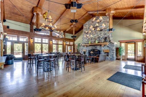 Lodge Park great room. Families can reserve this space for parties, graduations etc. One free reservation per family per year.