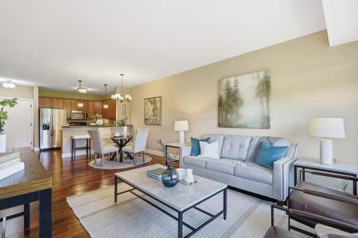 Open concept main living area