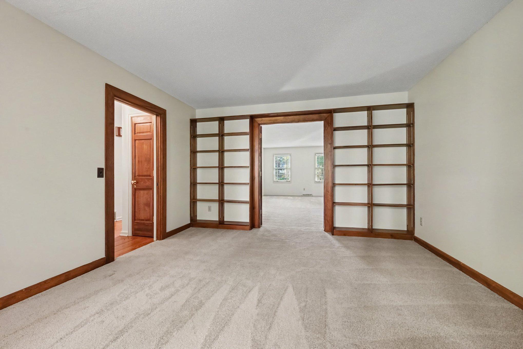 Additional living space that can act as a family room, den, or office.