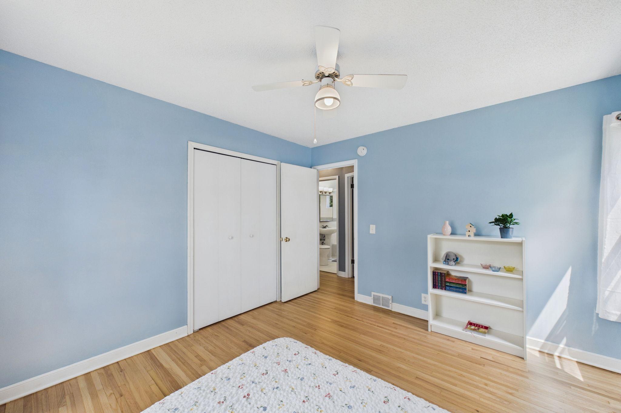 one of two main floor bedroom.