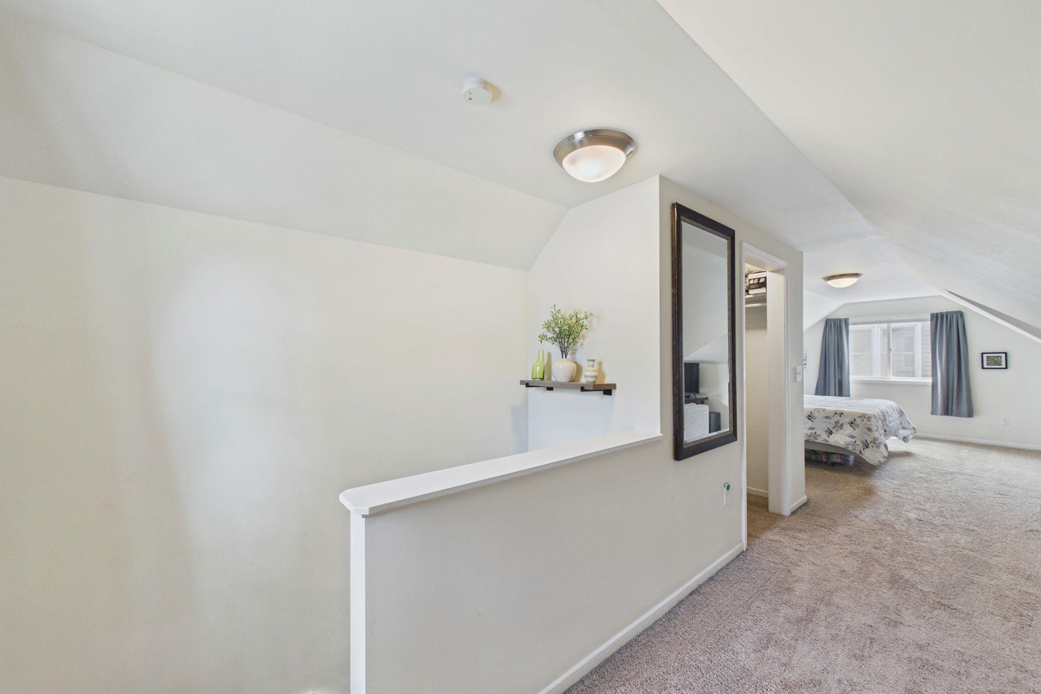 Upper level bedroom.