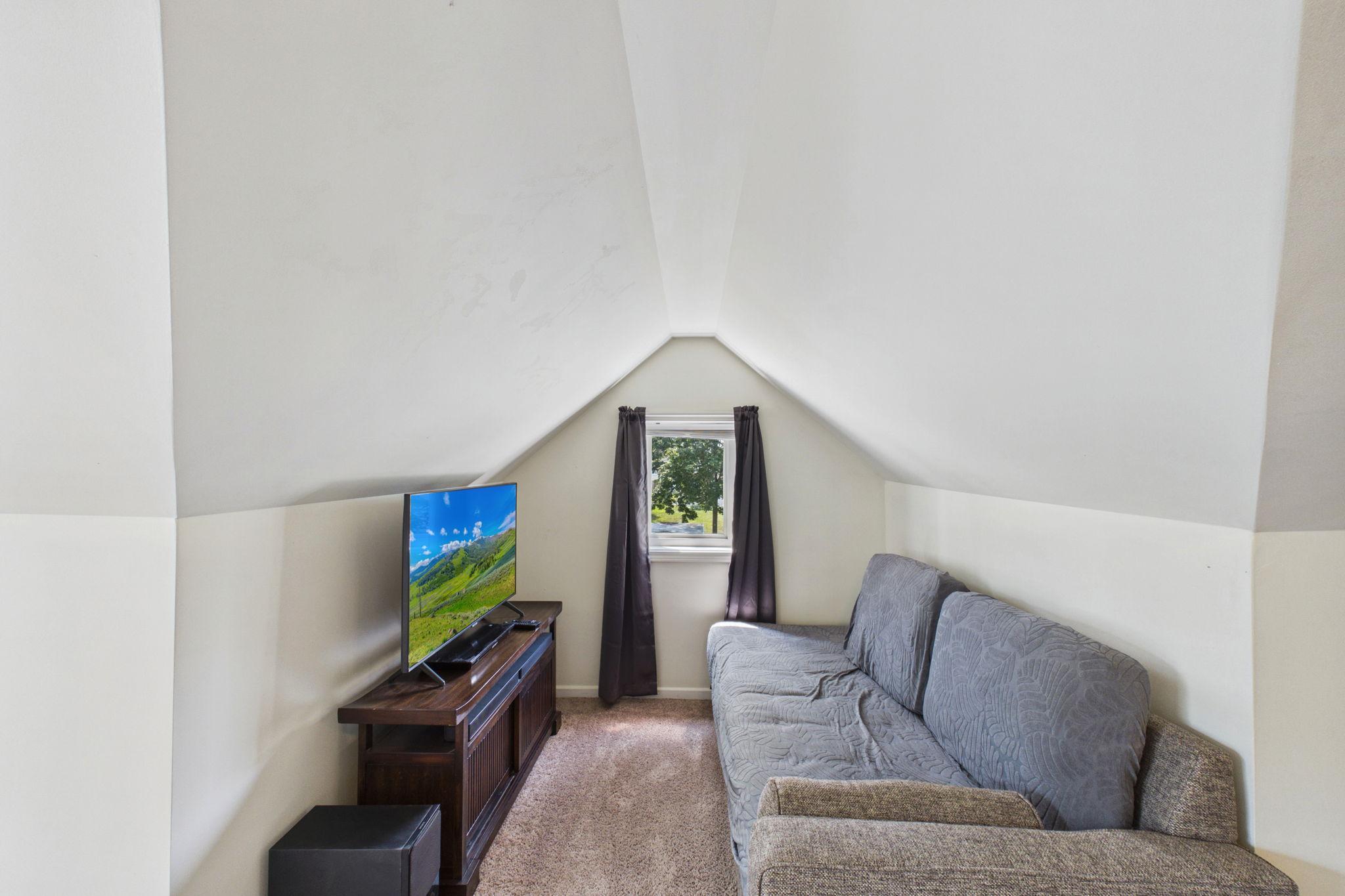 Private sitting area.