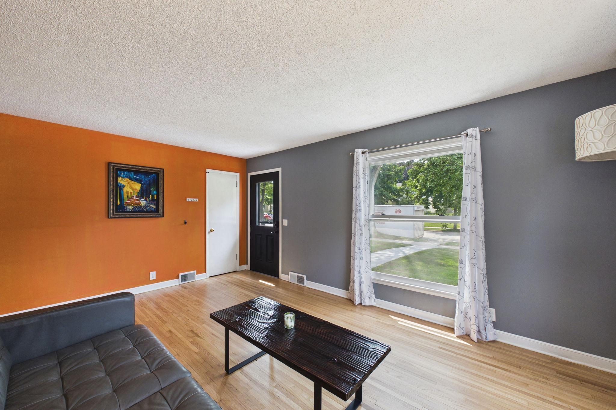 Lots of natural light.