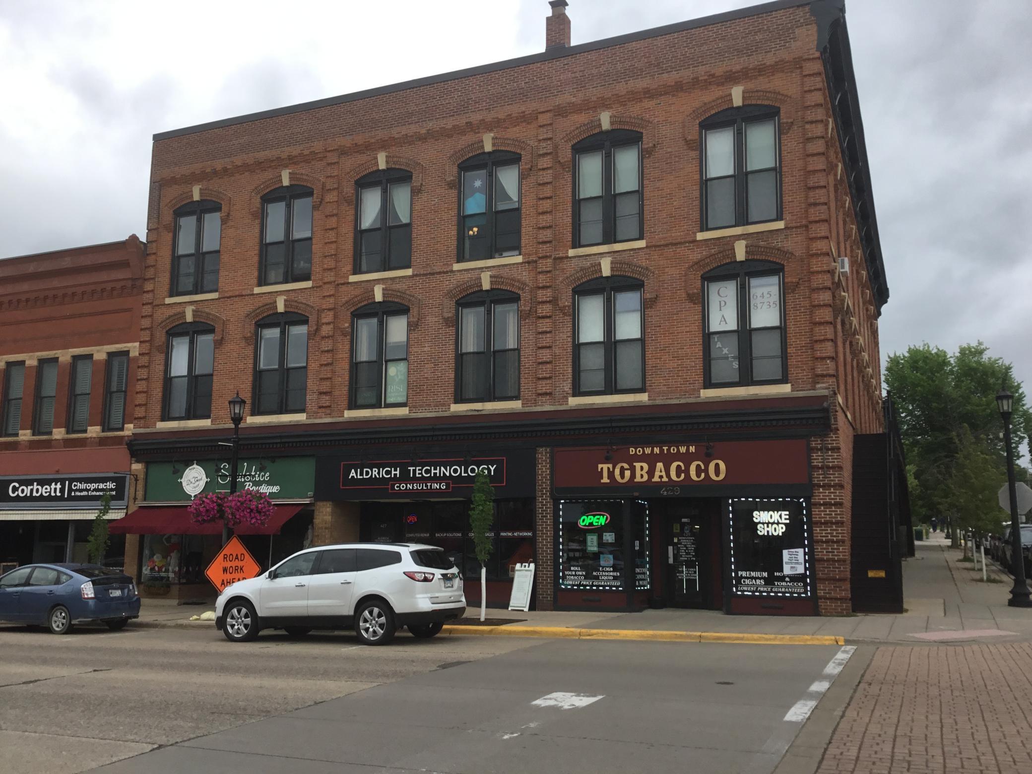 Division Street or Retail Areas