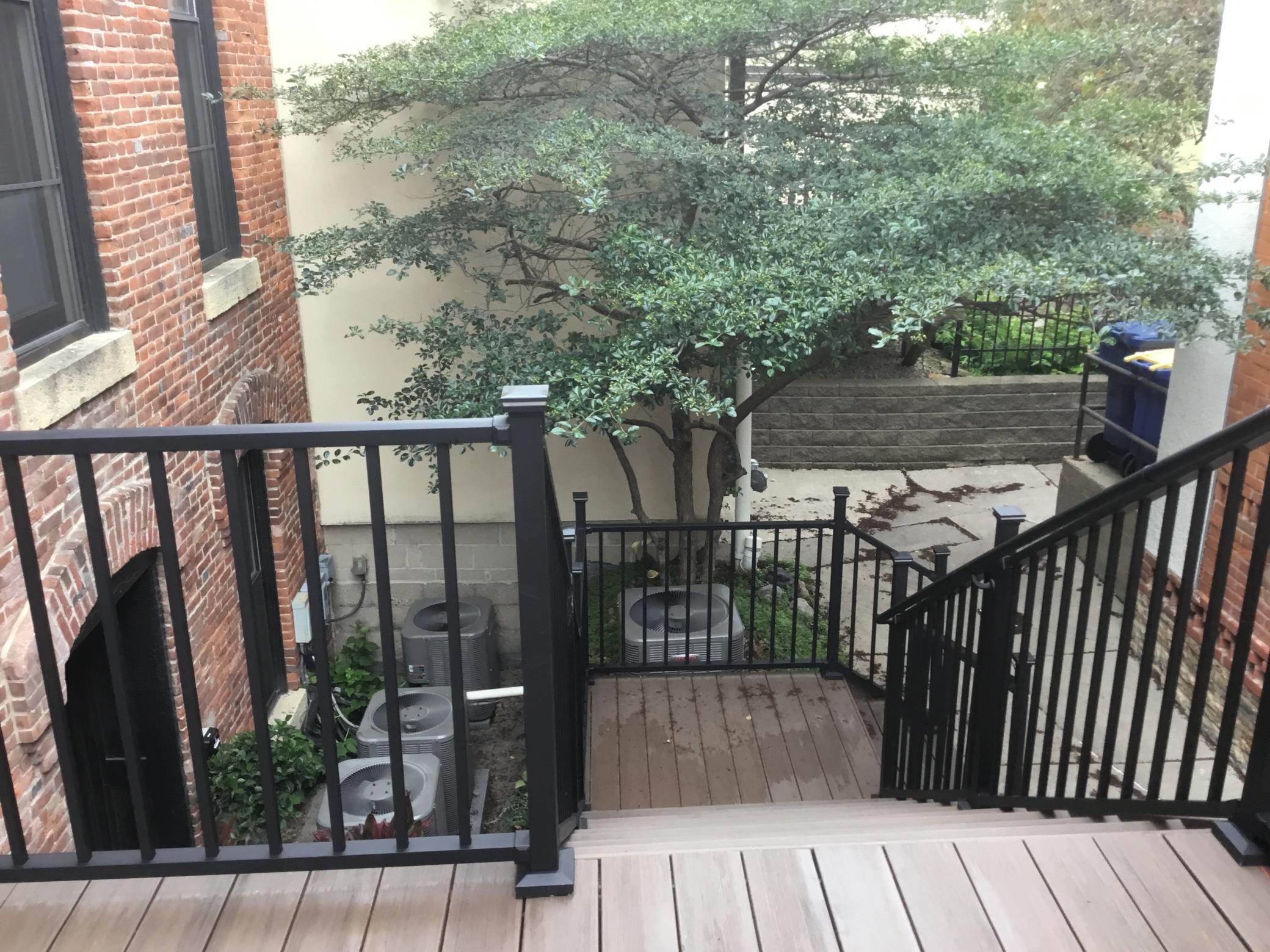 Deck Landing to Parking Access