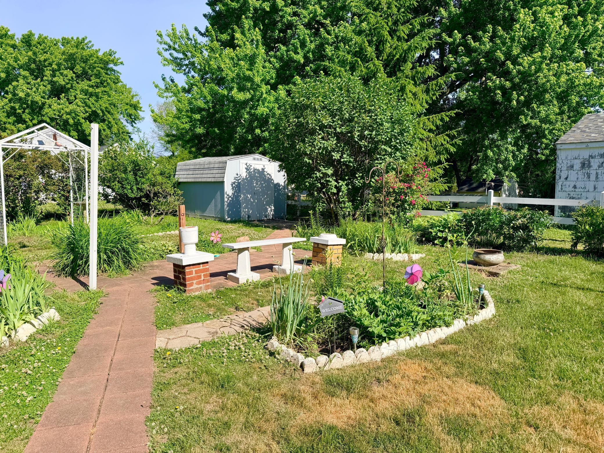 Walk way and Patio