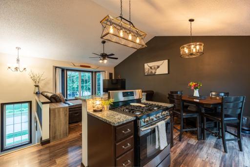 Thoughtfully redesigned and renovated in 2018 by the current owners, the main living area now has an open concept layout.