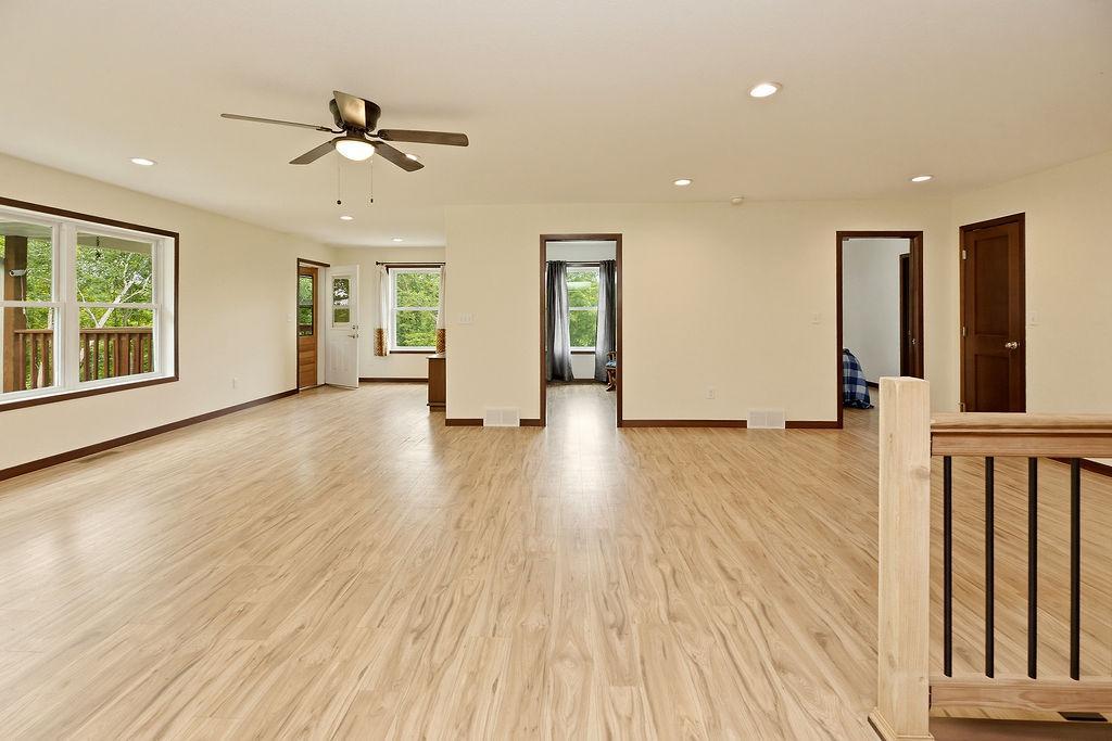Family Room & view to upper deck