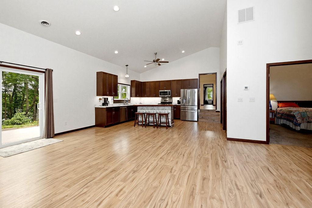 Bright & spacious Kitchen-Dining-Living rooms