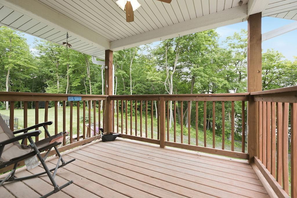Upper level Deck off Family Room