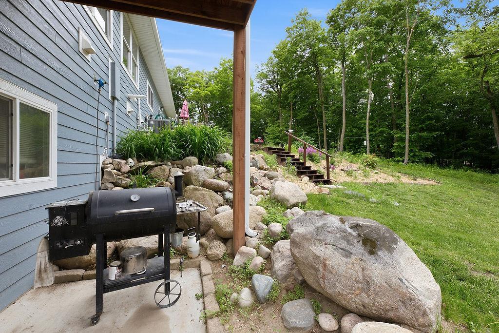 Lower level Entrance & Patio
