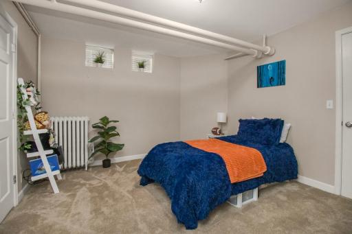 Non-conforming 2nd bedroom. No egress window