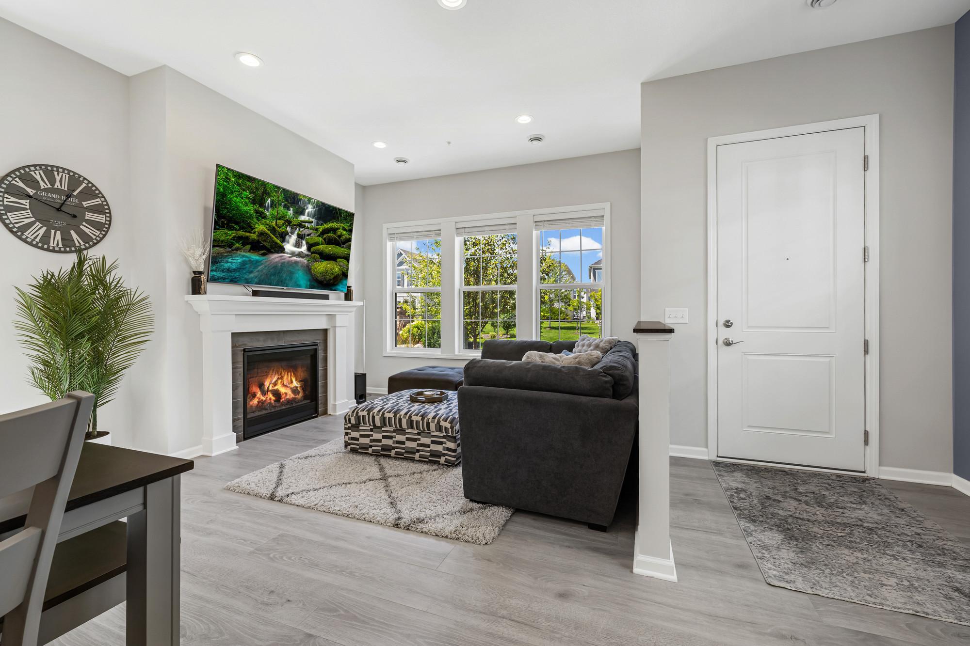 Gas fireplace