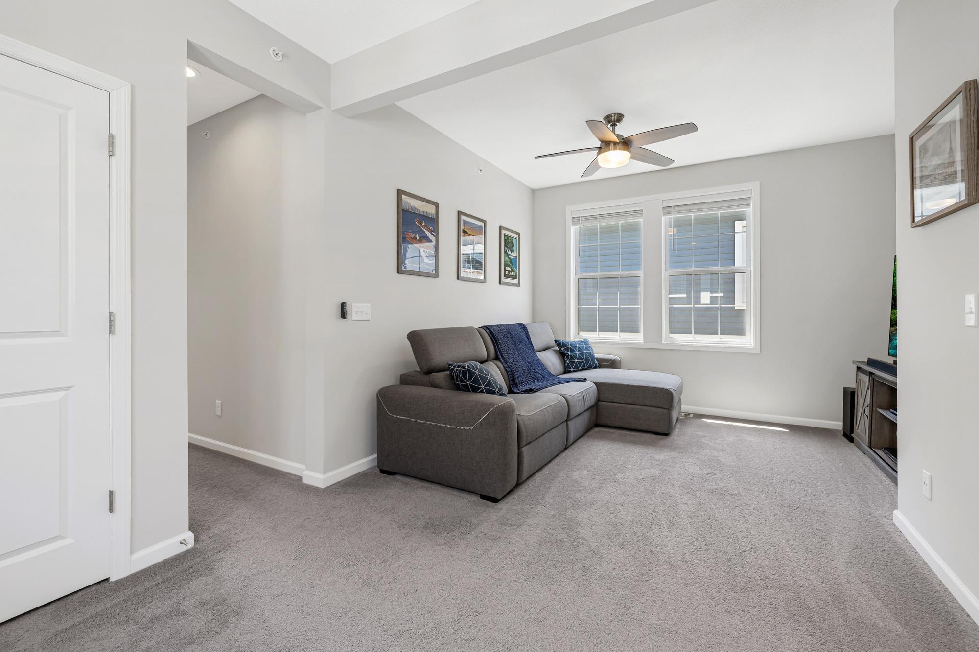 TV, office, or flex space