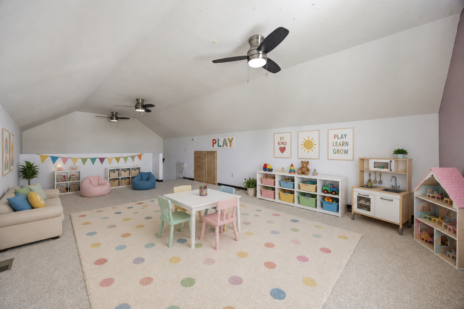 Virtually Staged Bonus Room