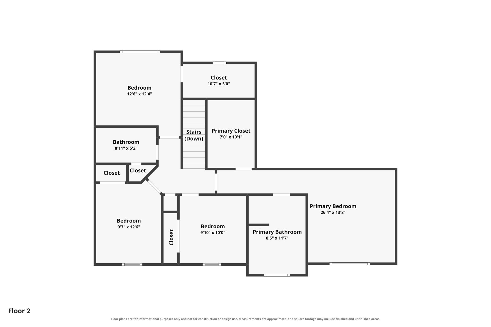 Upper Level Layout