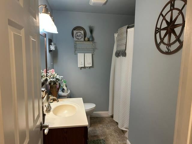 Main floor bathroom