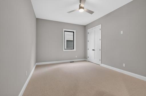 Bedroom 3 features Private Full Bathroom & ceiling fan