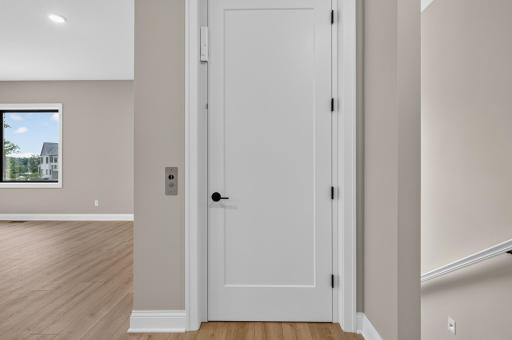 Elevator to the Main Level and Lower / Garage Level