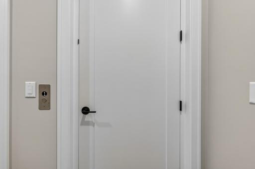 Elevator access to the Garage that brings you to the Main Level as well