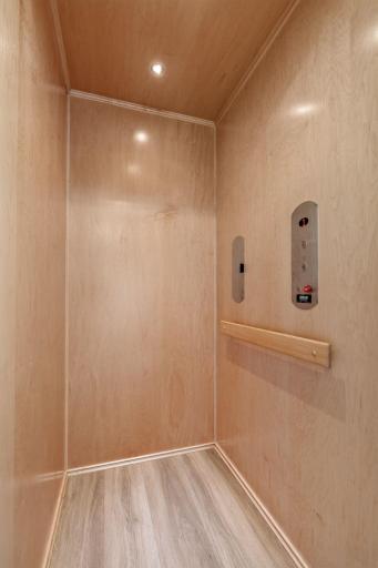 Elevator with access to the Garage Entry and Main Level