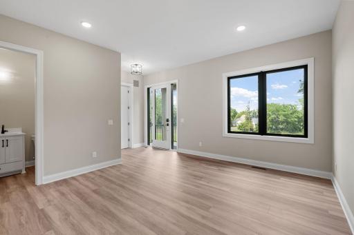 Tucked away from the main living area w/ beautiful views