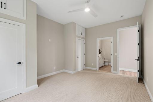 Bedroom 3 features private full bathroom