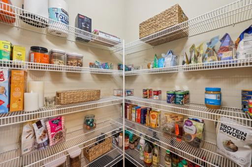 Spacious pantry completes dream kitchen