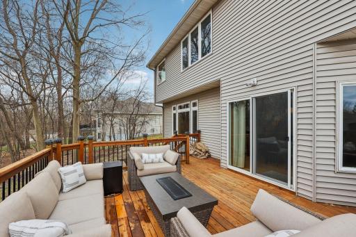 Mature trees provide plenty of privacy