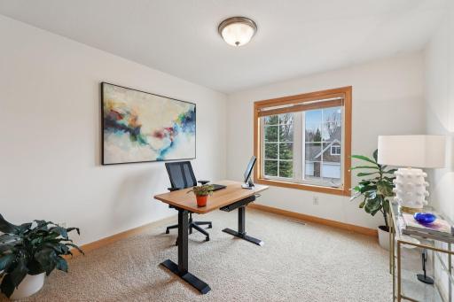 4th upper-level bedroom currently used as a 2nd office
