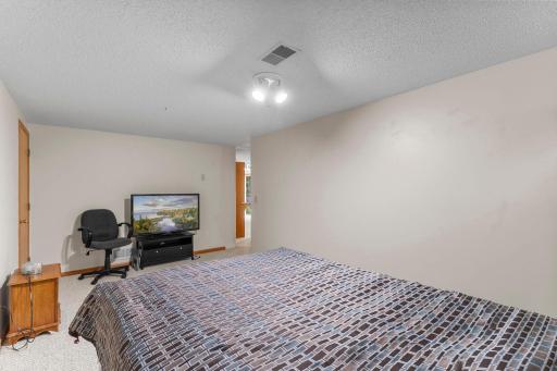 Flex room with bed can be a conforming bedroom if you add a door entering it and install an egrees window.