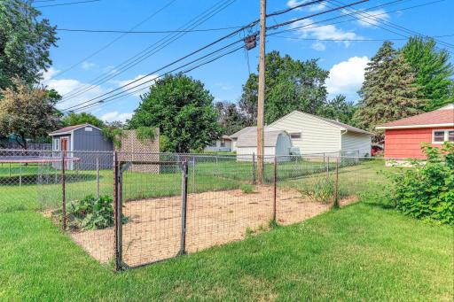 Dedicated garden space perfect for growing seasonal produce, herbs, and fresh ingredients—an inviting area that brings purpose, and homegrown flavor to the backyard.