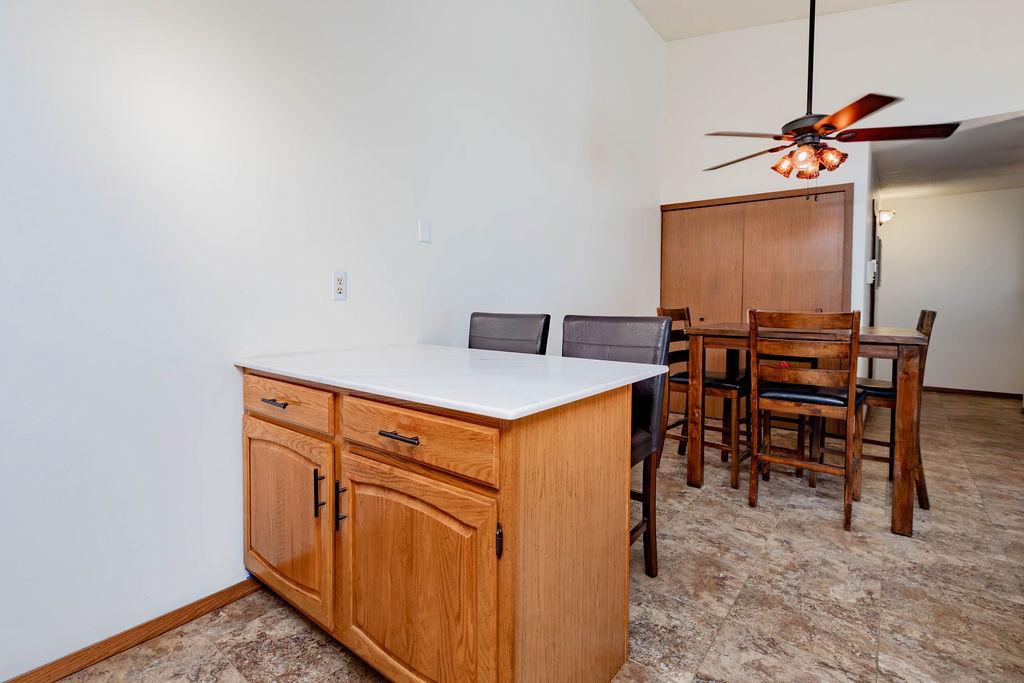 Kitchen Facing Laundry Closet