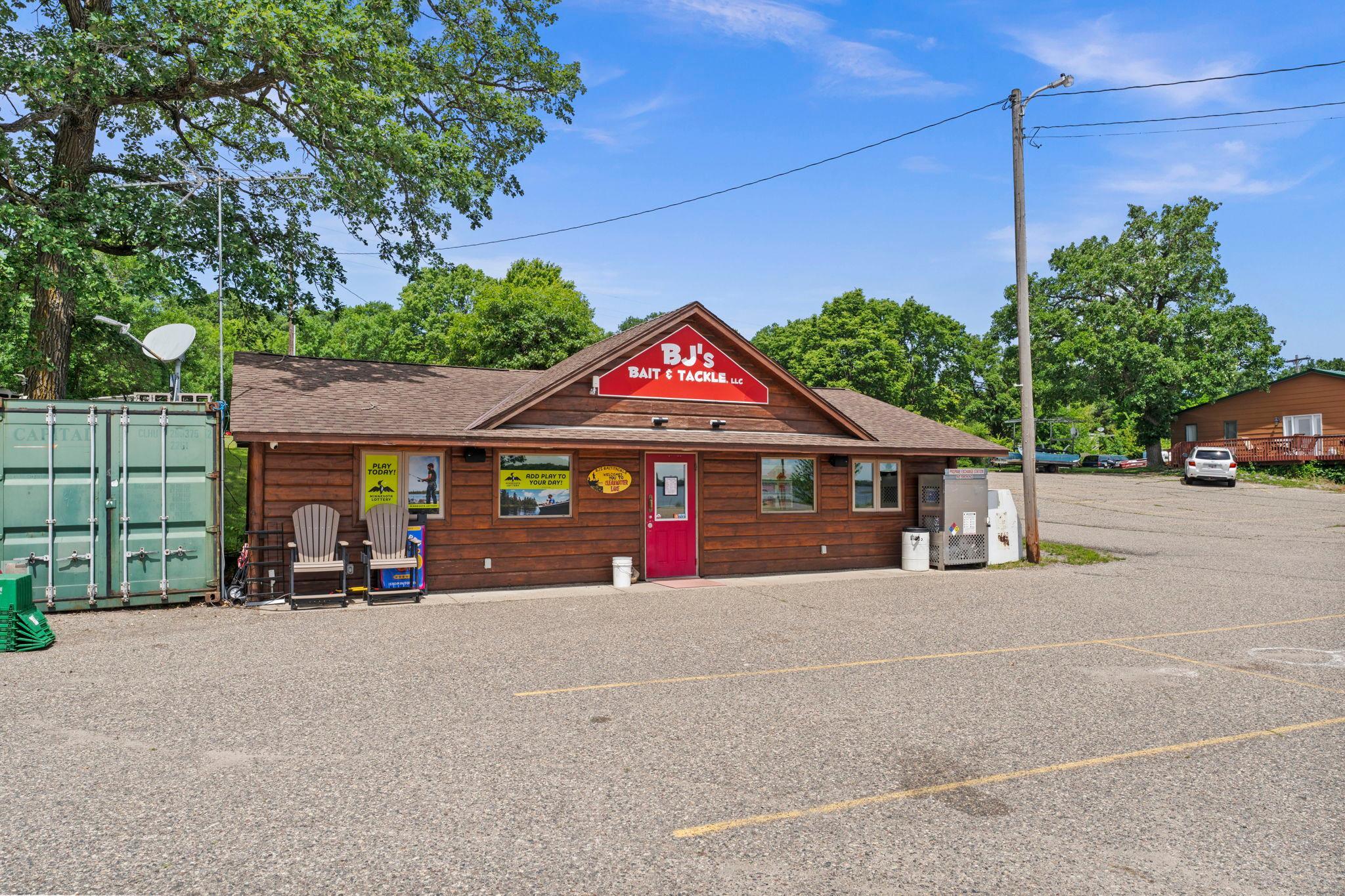 Convenient Tackle, Bait & Gas located on Clearwater Lake