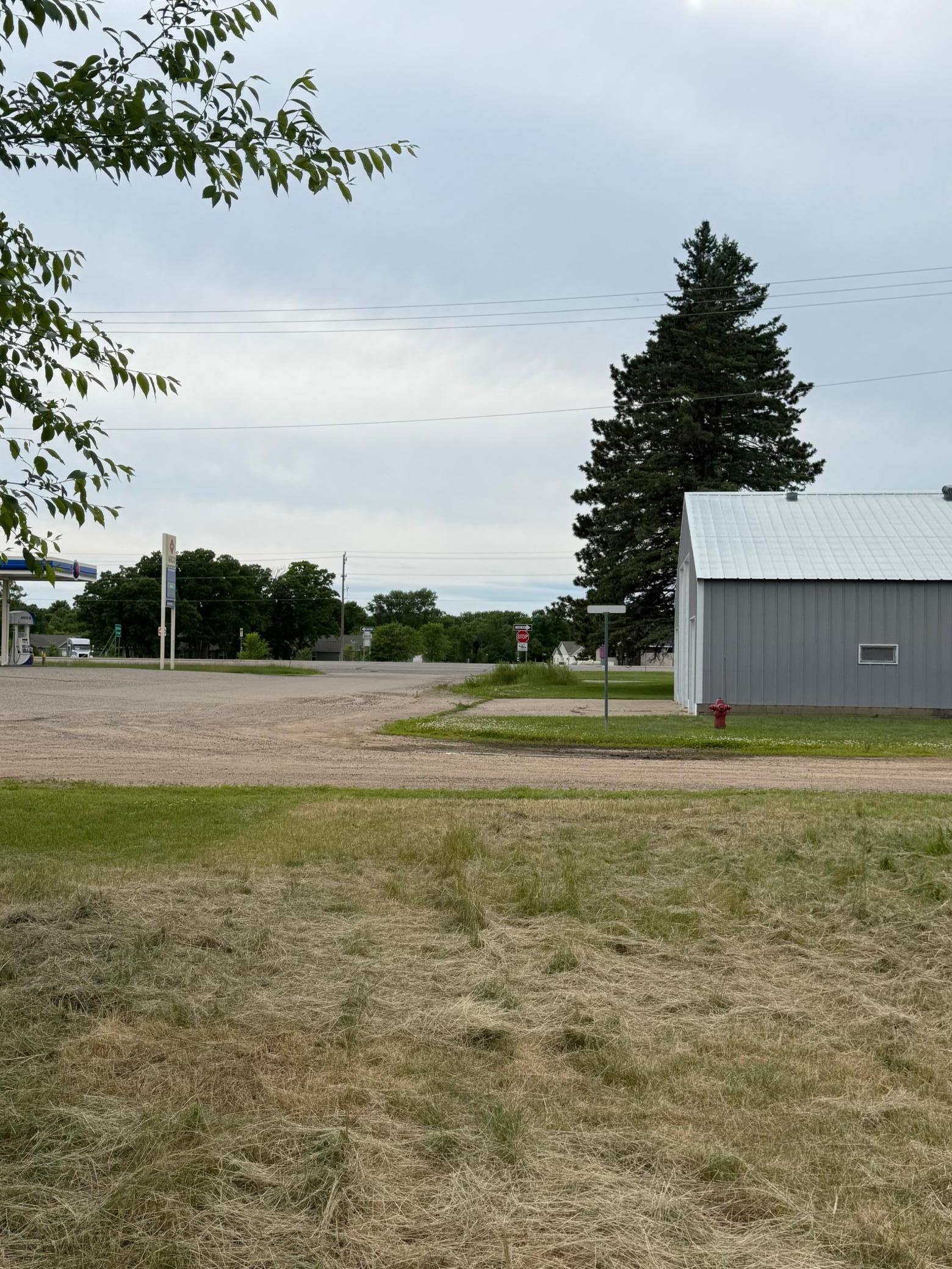 Highway 10 can be seen from the lot.