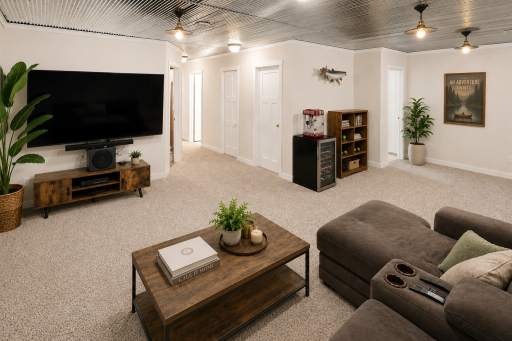 Need space for guests, teenagers, or a private home office? The fully finished lower level features a huge entertainment room, a spacious 3rd bedroom, a 3/4 bath, and an abundance of deep storage space.
