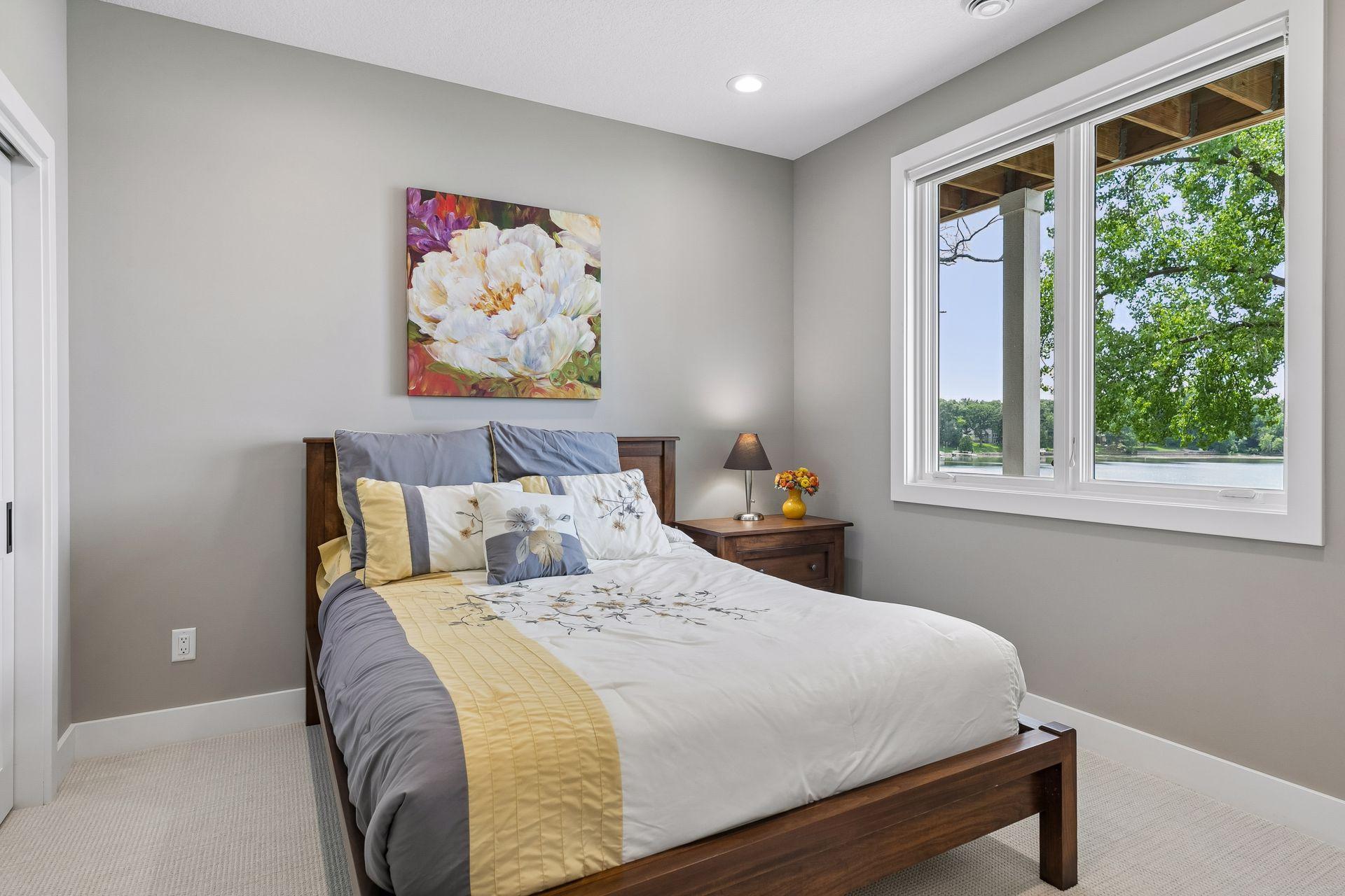 Second lower level bedroom