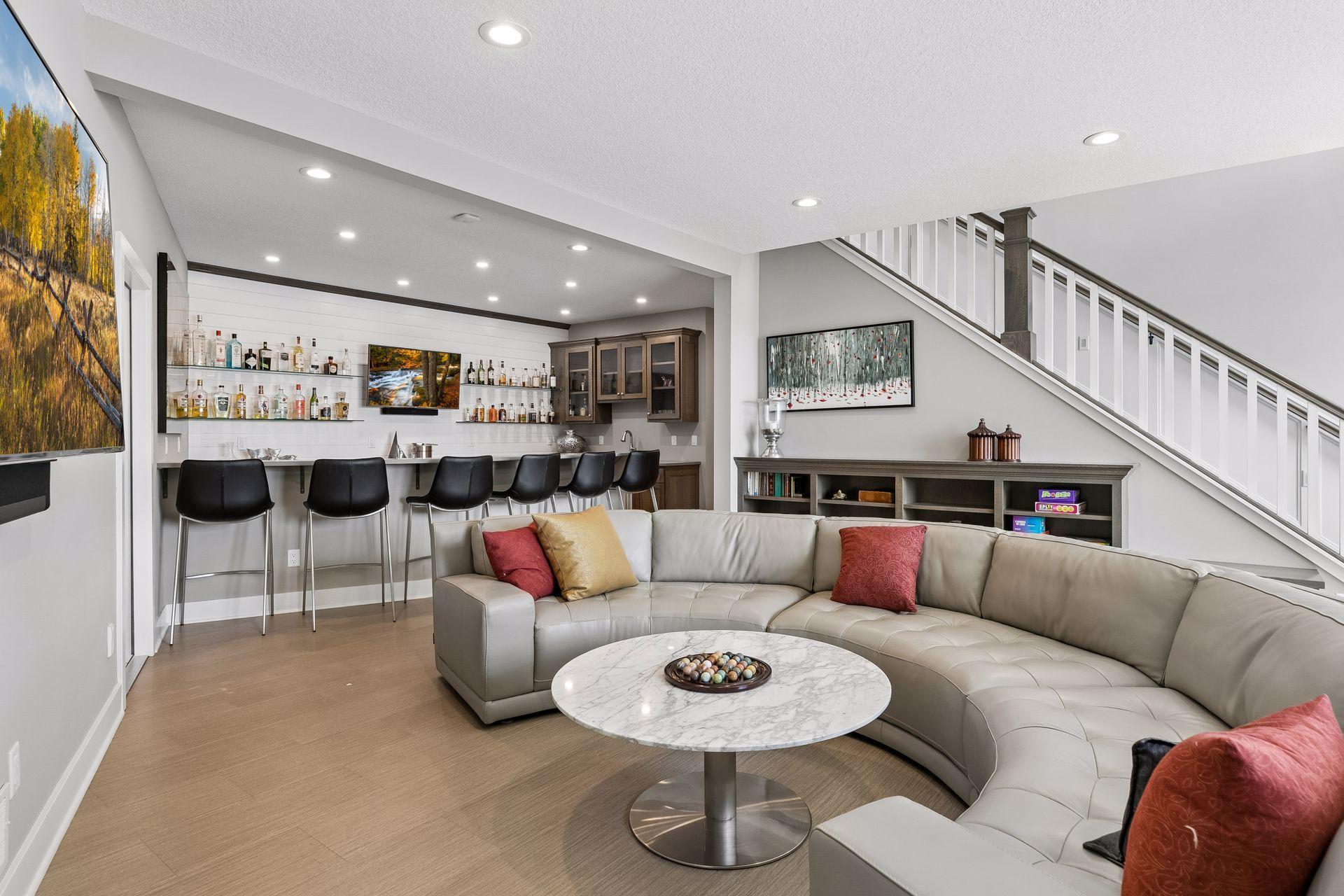 Perfect lake level entertaining space