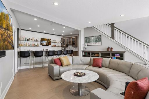 Perfect lake level entertaining space