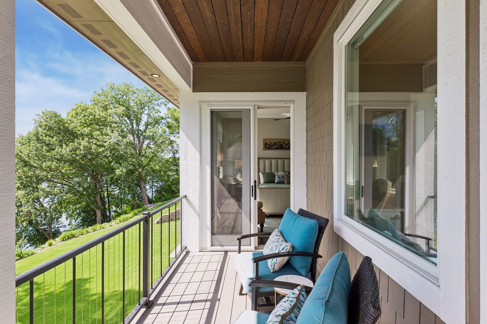 Private deck off the primary suite