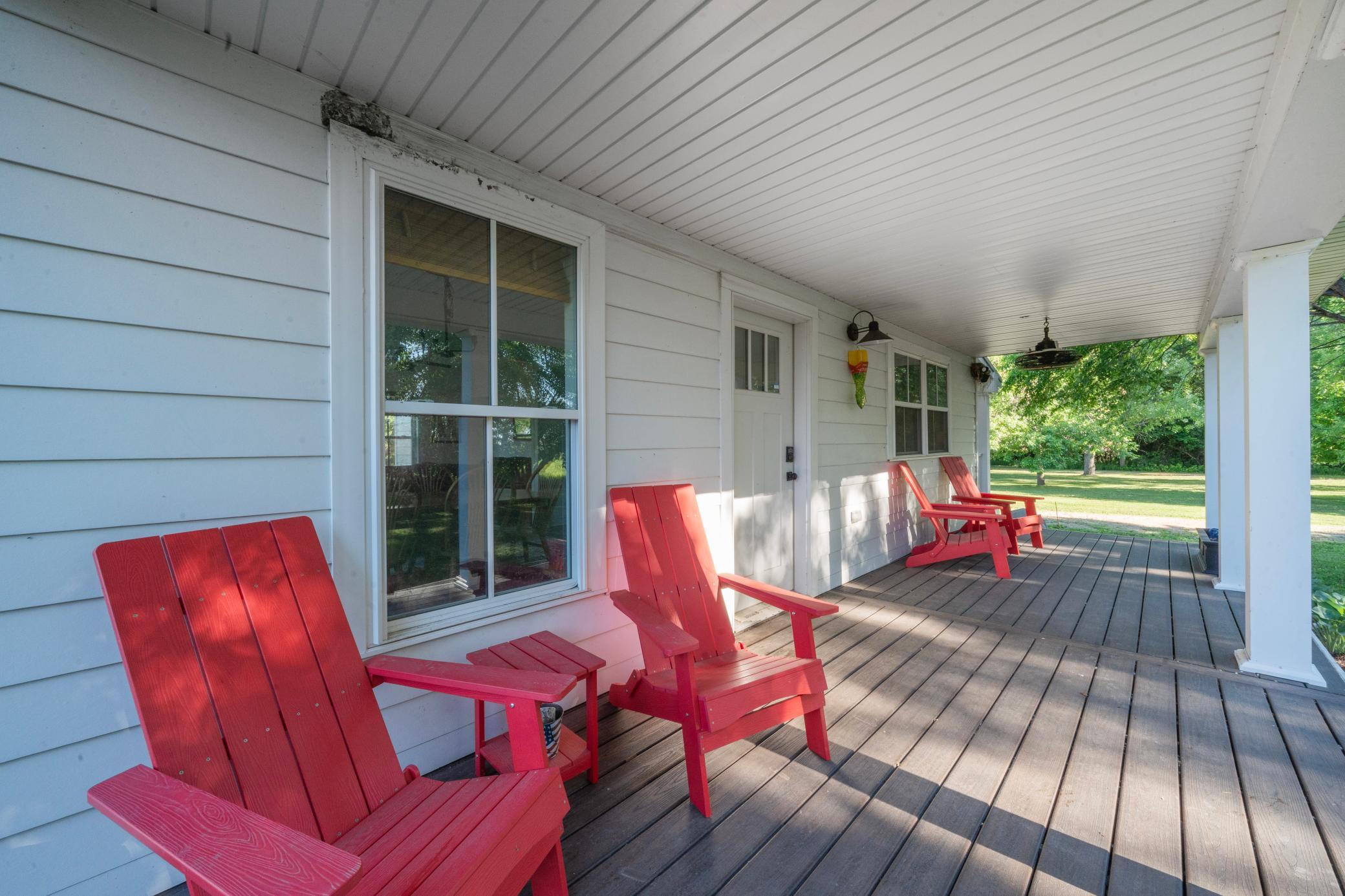 30'x8' front porch
