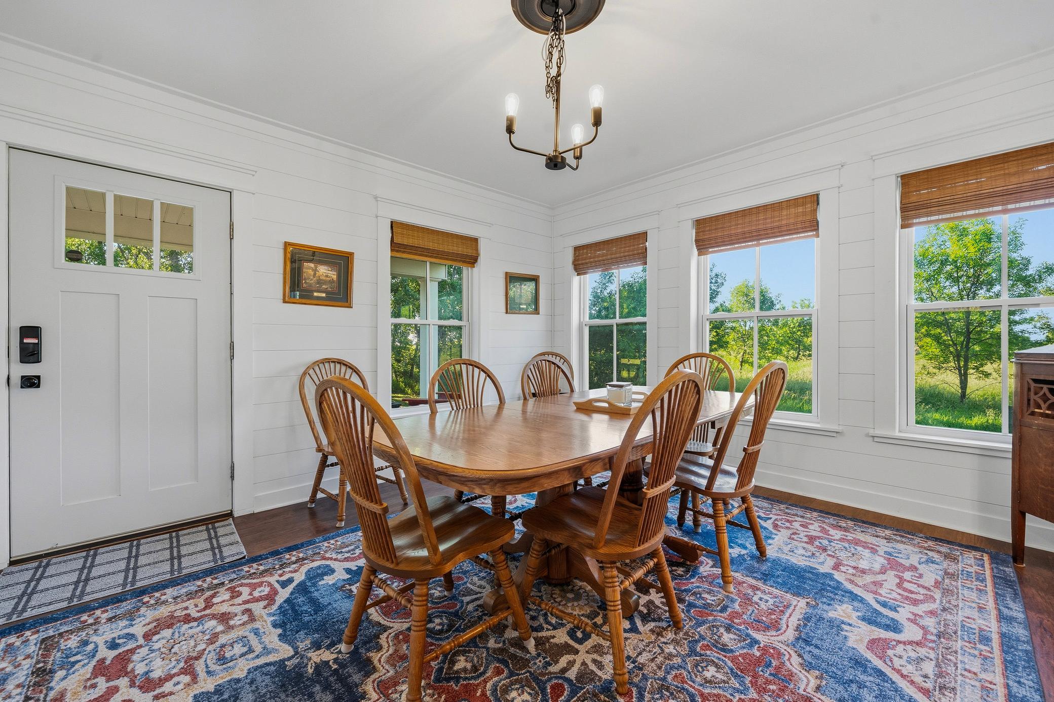 Main floor dining room/front entry
