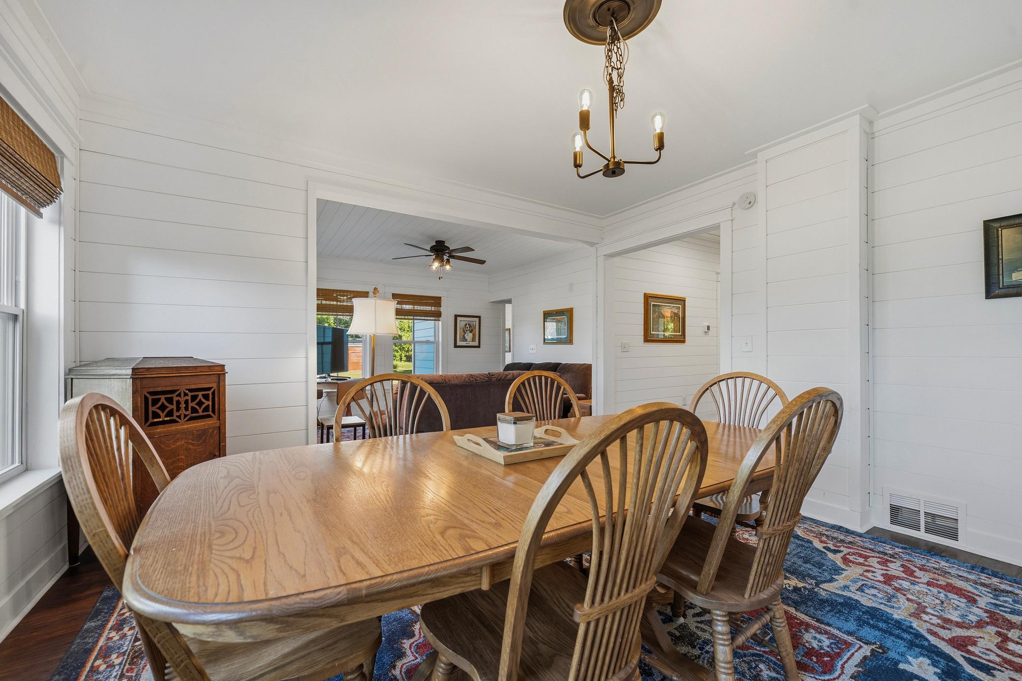 Main floor dining room