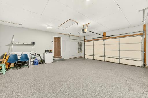 Large 2-car garage with access to backyard