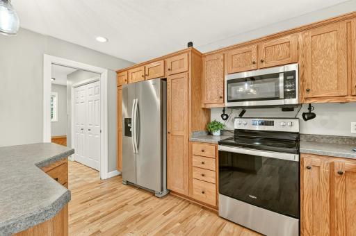 Wall pantry storage & Island extra work space