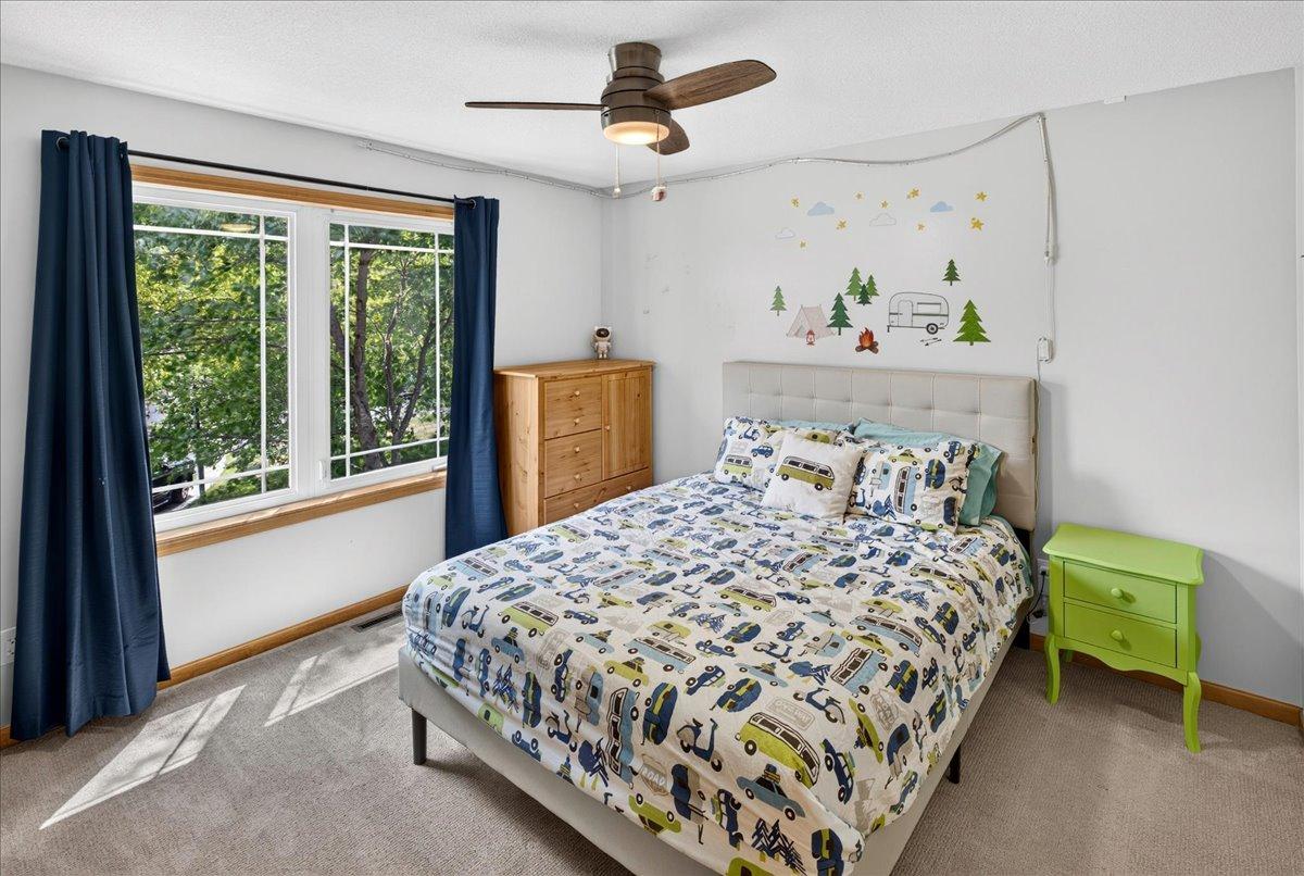 Bedroom# 2 w/ lake view - upper