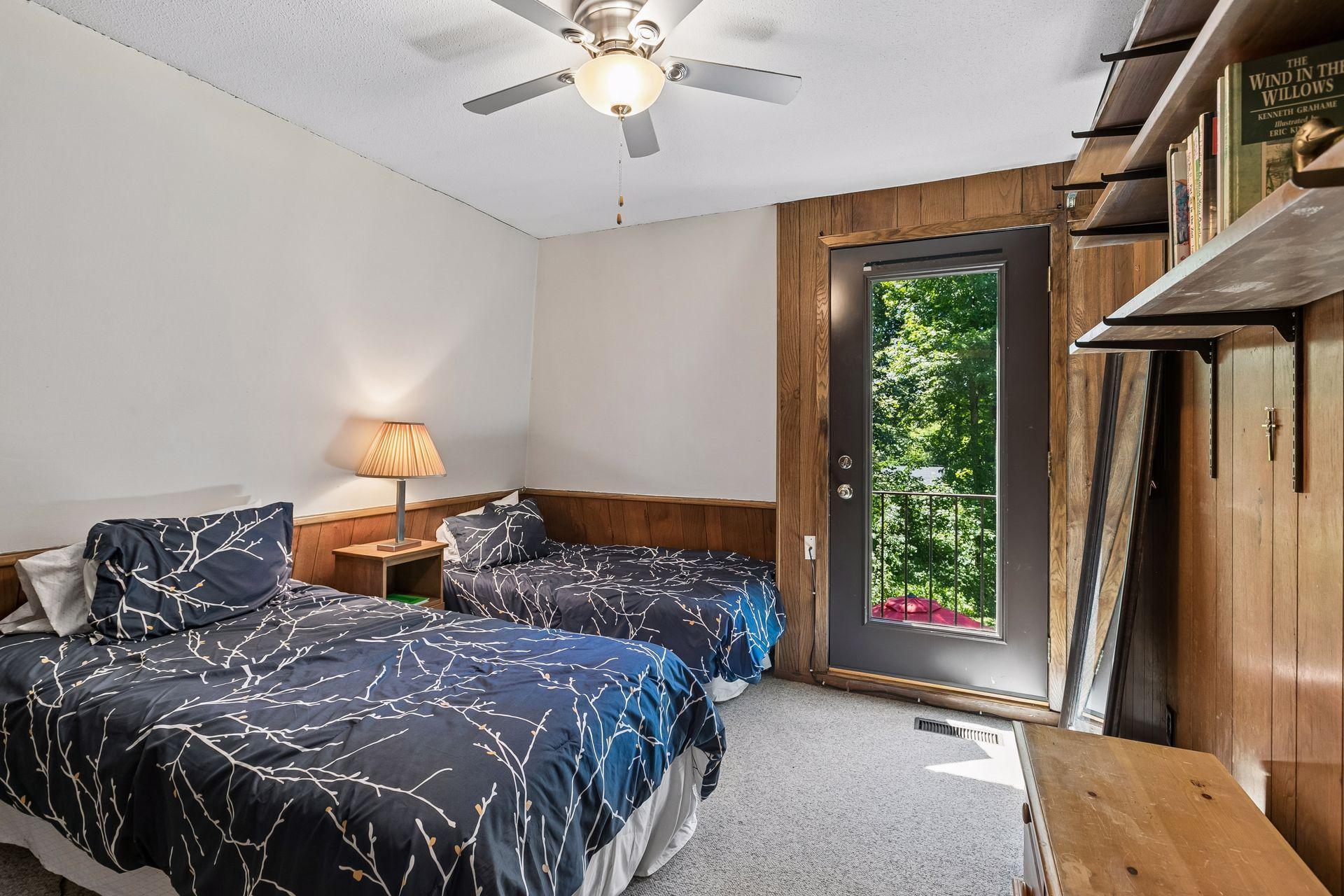 A view of the 3rd upper level bedroom.
