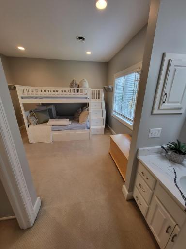 2nd jack-and-jill bedroom with it's own vanity area