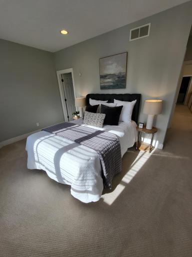 Jr. bedroom with ensuite and walk-in closet